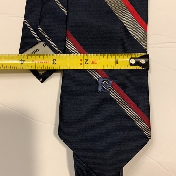 𝅺PIERRE Cardin Vintage Silk Ties- 2 for sale - Picture 5 of 10